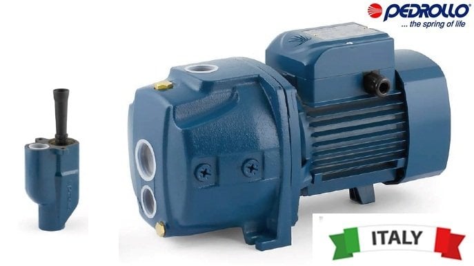Pedrollo  JDWm 2 / 30    1.5Hp 220V  Döküm Gövdeli Enjektörlü Jet Pompa