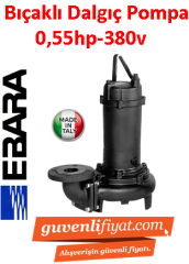 EBARA 50 DL (DF) 5,4 W/C 380V 0.55HP Bıçaklı Foseptik Dalgıç Pompa