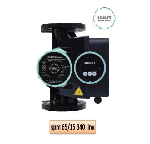SMART SPM 65/15 340 INV  DN65  FREKANS KONTROLLÜ FLANŞLI SİRKÜLASYON POMPASI - 1000W GÜÇ
