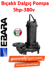 EBARA 80 DL (DF) 53.7 W/C 380V 5HP Bıçaklı Foseptik Dalgıç Pompa