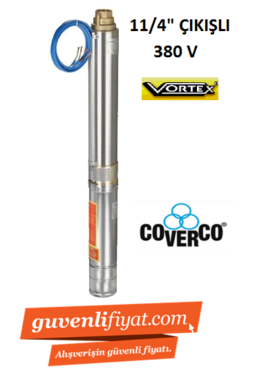 COVERCO 4 GM - 52--4.HP 380V DERİN KUYU DALGIÇ POMPA