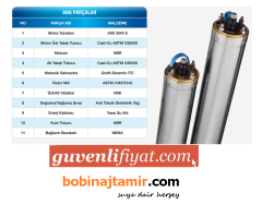 ALARKO 1.5HP 380V TEK DALGIÇ MOTOR