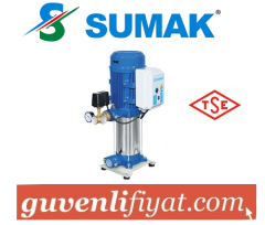 SUMAK SHT16A 550/5 5.5 HP 380V DÜŞEY MİLLİ KADEMELİ PAKET HİDROFOR