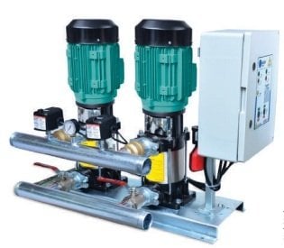 MASTER 2 MVK 16/4 T - 2X5.5 HP 380V ÇİFT POMPALI DİKEY MİLLİ HİDROFOR