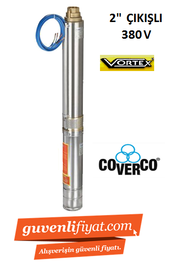 COVERCO 12 GM - 09--2.HP 380V DERİN KUYU DALGIÇ POMPA