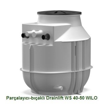 WİLO WS50 D/MTH40-T - 380V-2X4.2 HP  - 2(ÇİFT) POMPALI  PARÇALAYICI BIÇAKLI FOSEPTİK TAHLİYE CİHAZI