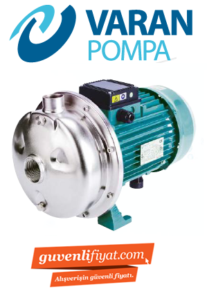 Varan Pompa BLC 120/185T 1.85kw-2.5hp (AISI 304) Komple Paslanmaz Çelik Santrifüj Pompa