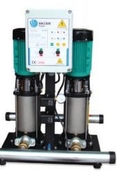 MASTER 2 MV 13/6 M - 2X1.5 HP- 220V ÇİFT POMPALI DİKEY MİLLİ HİDROFOR