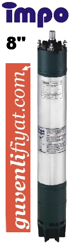 İMPO 45 KW 60 HP DERİN KUYU DALGIÇ MOTOR 8'' 