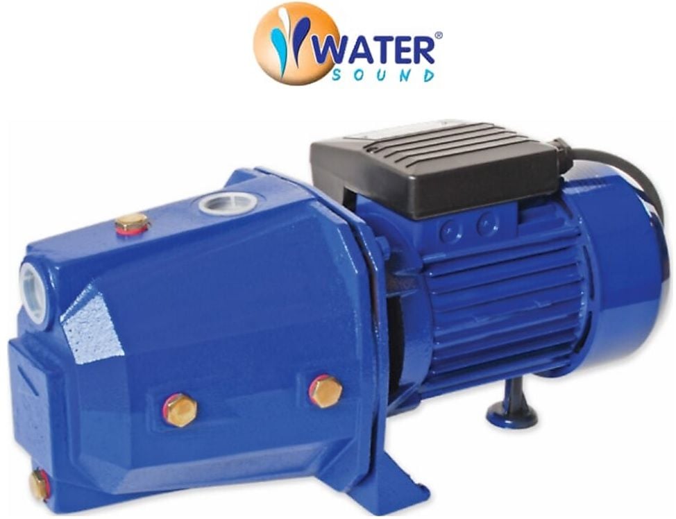WATER SOUND, JET M/80, 1HP, 220V, DÖKÜM GÖVDELİ, JET POMPA