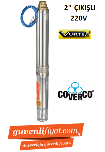 COVERCO 9 GM - 21--3 HP 220V DERİN KUYU DALGIÇ POMPA