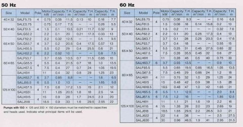Ebara SALJ 555  200x150 Giriş Çıkışlı  Aşındırıcı Çamur Pompası (Ağır Hizmet Tipi Endüstriyel Pompalar)