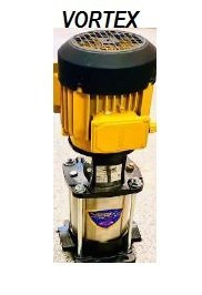 VORTEX VDS 5-05 -1HP-380V- PASLANMAZ ÇELİK FANLI DİK MİLLİ ÇOK KADEMELİ İNLİNE POMPA