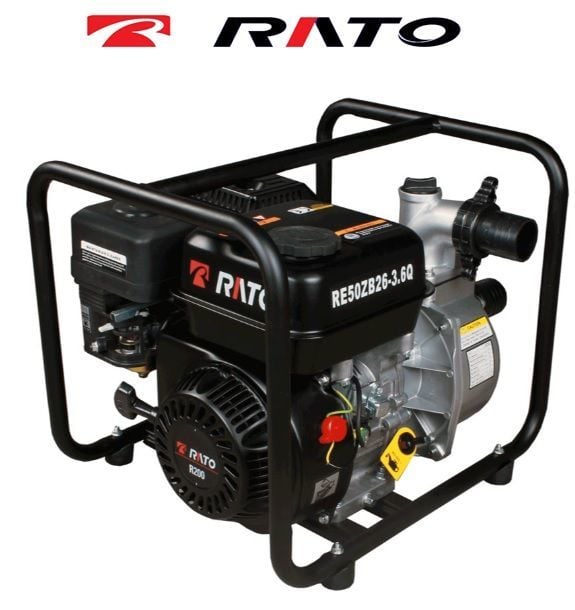 RATO, RE 80 ZB 26-3.6 Q , 6.5 HP, 4 ZAMANLI, BENZİNLİ, SU MOTORU [  3'' ]