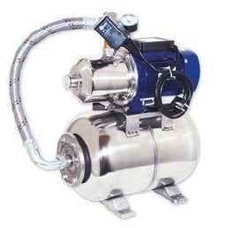 WATER SOUND DW2-60/075D AUTO-P-50 -1HP-220V- KADEMELİ PASLANMAZ 304 TANKLI PAKET HİDROFOR