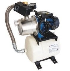 WATER SOUND BJZ060 AUTO P8  -0.75 HP-220V- PASLANMAZ GÖVDELİ PAKET HİDROFOR