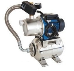 WATER SOUND BJZ060 AUTO S24  -0.75 HP-220V- PASLANMAZ GÖVDELİ PAKET HİDROFOR