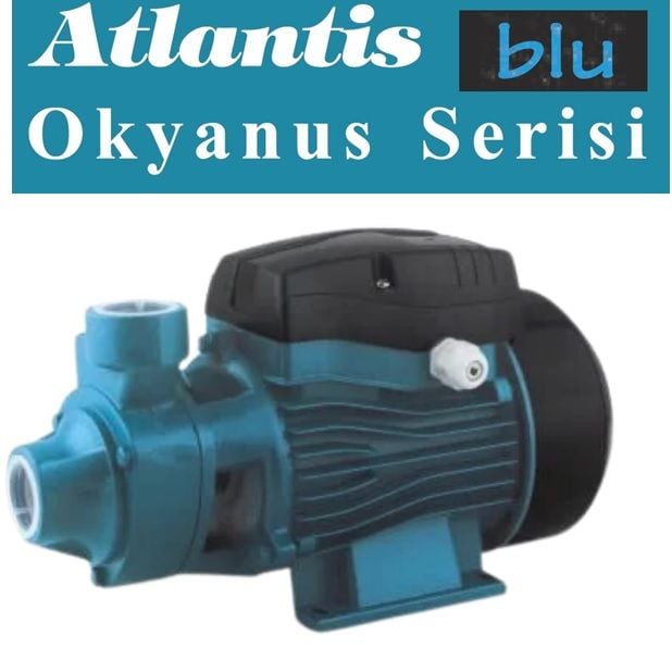 ATLANTİS, Q-50A, 0.5HP, 220V, ALÜMİNYUM SARGILI, PERİFERİK POMPA
