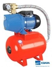 Ebara AGA 1,50 M   1.1 GP S    1.5Hp 220V  Döküm Gövdeli Jet Pompalı Tanklı Paket Hidrofor