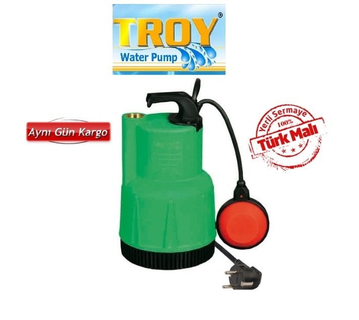 TROY HD 500 250W PLASTİK GÖVDELİ DALGIÇ POMPA