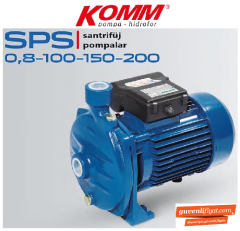 STAR SPS 200 M 2.HP 220V TEK KADEMELİ SANTRİFÜJ POMPA