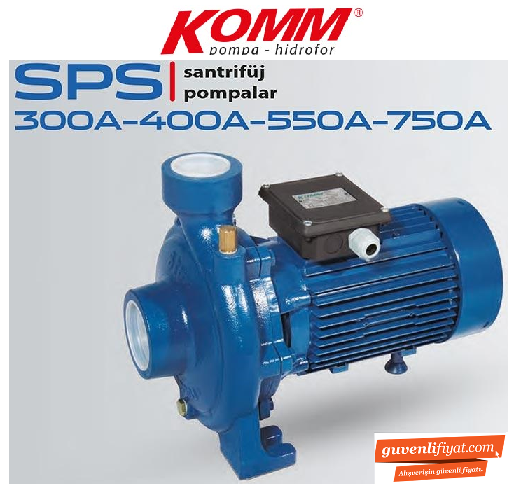 STAR SPS 300 A- T 3.HP 380V TEK KADEMELİ SANTRİFÜJ POMPA