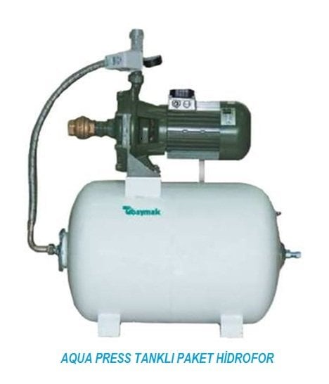 Dab Aquapress 1K 45/50 M  2 Hp 220V  50 Lt. Tanklı Paket Hidrofor (5 kat-20 daire)