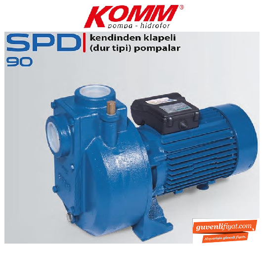 STAR SPD 90/1 M 1.5 HP 220V KENDİNDEN KLAPELİ (DUR TİPİ) SANTRİFÜJ POMPA