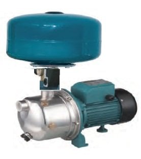 MOMENTUM PJM101C-DA3 - 1Hp - 220V - PASLANMAZ JET POMPALI PAKET HİDROFOR