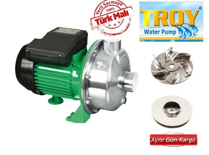 TROY HMINOX A/20 220V 2 HP PASLANMAZ SANTRİFÜJ POMPA