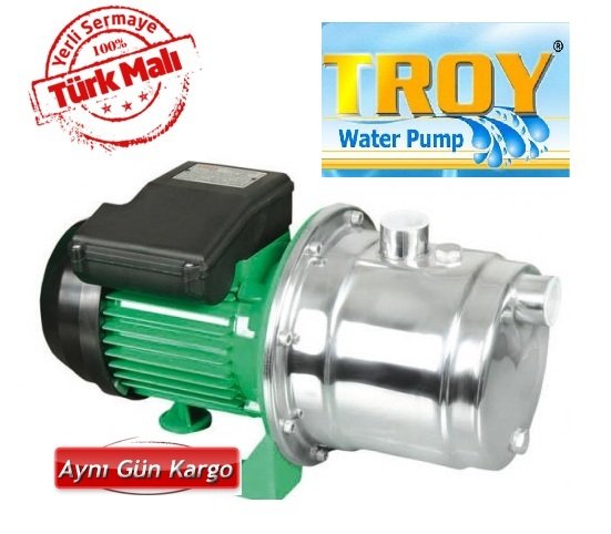 TROY HMINOX 20/4 220V 2 HP PASLANMAZ KADEMELİ SANTRİFÜJ POMPA