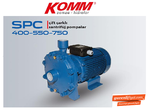 STAR SPC 400 T 4.HP 380V ÇİFT KADEMELİ SANTRİFÜJ POMPA