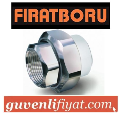 FIRAT 63x2 İÇ DİŞ OYNAR BAŞLIKLI PPRC RAKOR