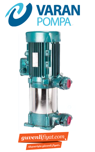 Varan Pompa VM2-9x7 1.5hp 380v Dik Milli Kademeli Pompa