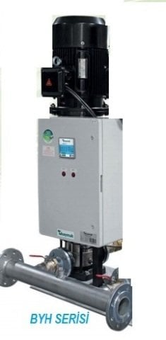 Dab 1BYH 15/8-75 T  10Hp 380V Tek Pompalı Düşey Çok Kademeli Denge Tanksız Sessiz Komple Paslanmaz Çelik Paket Hidrofor