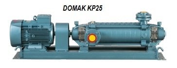 Domak KP25-13   7.5HP 380V  Yatay Milli Çok Kademeli Elektropomp