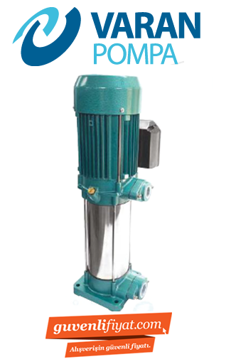 Varan Pompa HMC145-8SV 3.3hp 380v Dik Milli Kademeli Pompa