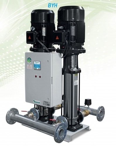 Dab 2BYH 10/14-55 T  2x7.5Hp 380V İki Pompalı Düşey Çok Kademeli Denge Tanksız Sessiz Komple Paslanmaz Çelik Paket Hidrofor