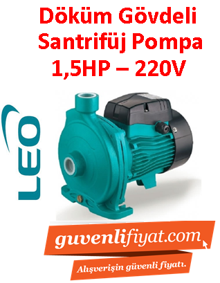 LEO ACm110 L 1.5HP 220v Döküm Gövdeli Santrifüj Pompa