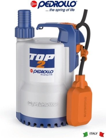 Pedrollo TOP 4-N     1Hp 220V  Plastik Gövdeli Dalgıç Pompa
