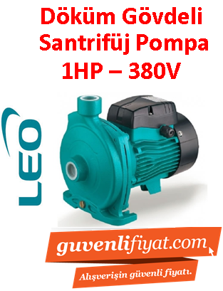 LEO AC75 1HP 380v Döküm Gövdeli Santrifüj Pompa