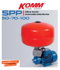 STAR SPP 50 M 0.5 HP 220V DİKEY TANKLI DOMESTİK HİDROFOR
