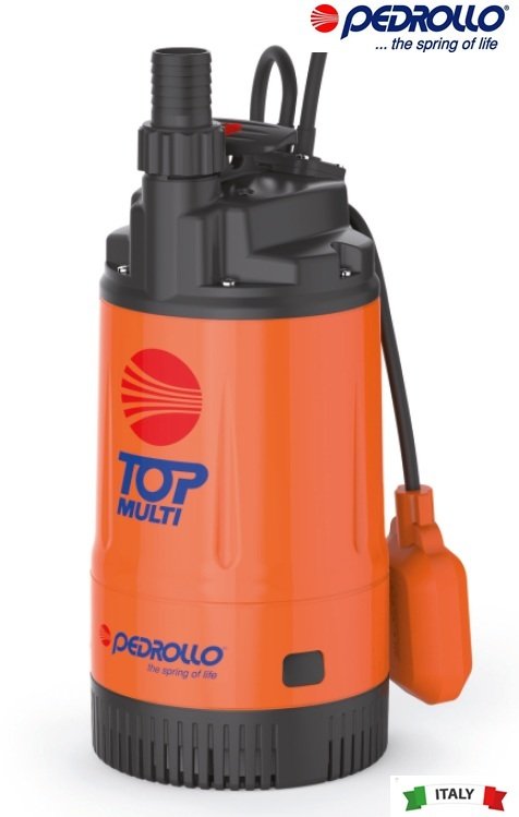 Pedrollo TOP MULTI 1   0.5Hp 220V  Yüksek Basınçlı Keson Kuyu Dalgıç Pompa