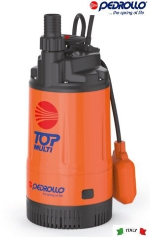 Pedrollo TOP MULTI 1   0.5Hp 220V  Yüksek Basınçlı Keson Kuyu Dalgıç Pompa