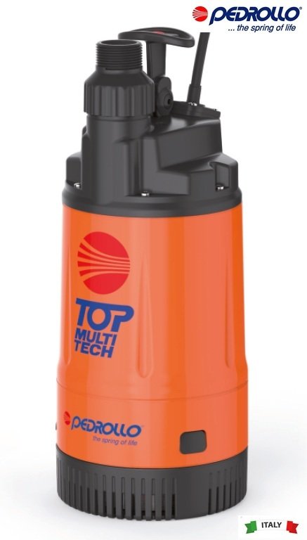 Pedrollo TOP MULTI 3-TECH    0.75Hp 220V  Yüksek Basınçlı Keson Kuyu Dalgıç Pompa
