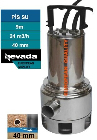 MOMENTUM GP50-1.5S- 1.5HP-220V- PASLANMAZ GÖVDELİ AÇIK FANLI FOSEPTİK POMPA