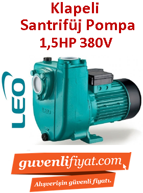 LEO XHS 1500 1.5hp 380v 2\'\' Çıkışlı Kendinden Emişli Santrifüj Pompa