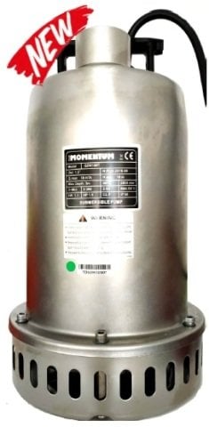 MOMENTUM QDN150T -2HP-380V- PASLANMAZ GÖVDELİ DRENAJ DALGIÇ POMPA