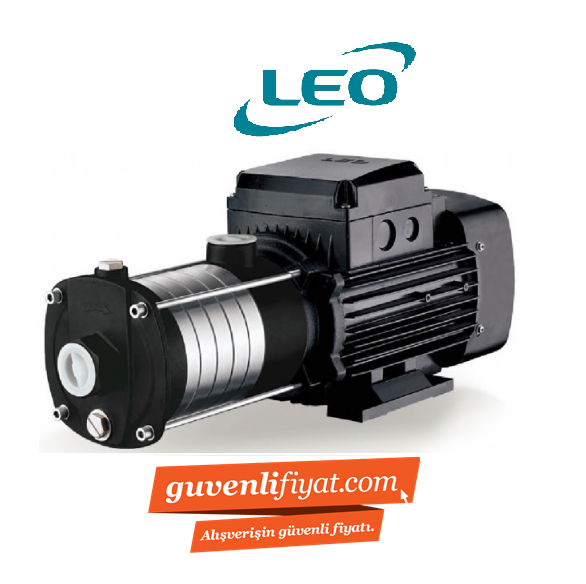 ECHm10-40 2 HP 220V YATAY PASLANMAZ ÇELİK ÇOK KADEMELİ POMPA