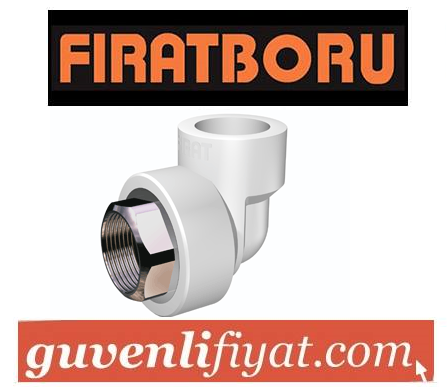 FIRAT 50x11/2 ALTI KÖŞE İÇ DİŞLİ PPRC DİRSEK